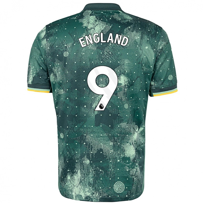 Danxen Donna Maglia Bethany England #9 Verde Menta Kit Gara Third 2024/25 Maglietta