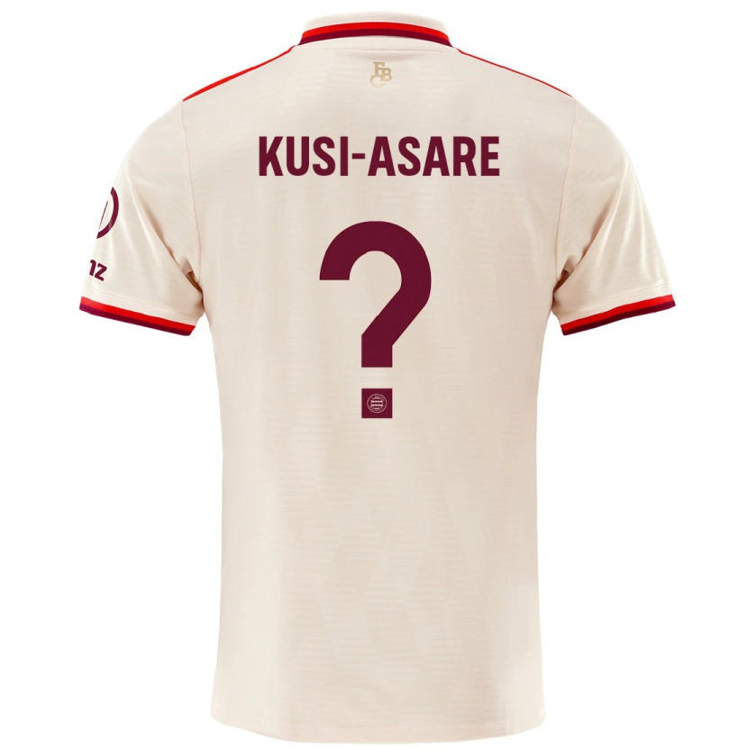 Danxen Donna Maglia Jonah Kusi-Asare #0 Lino Kit Gara Third 2024/25 Maglietta