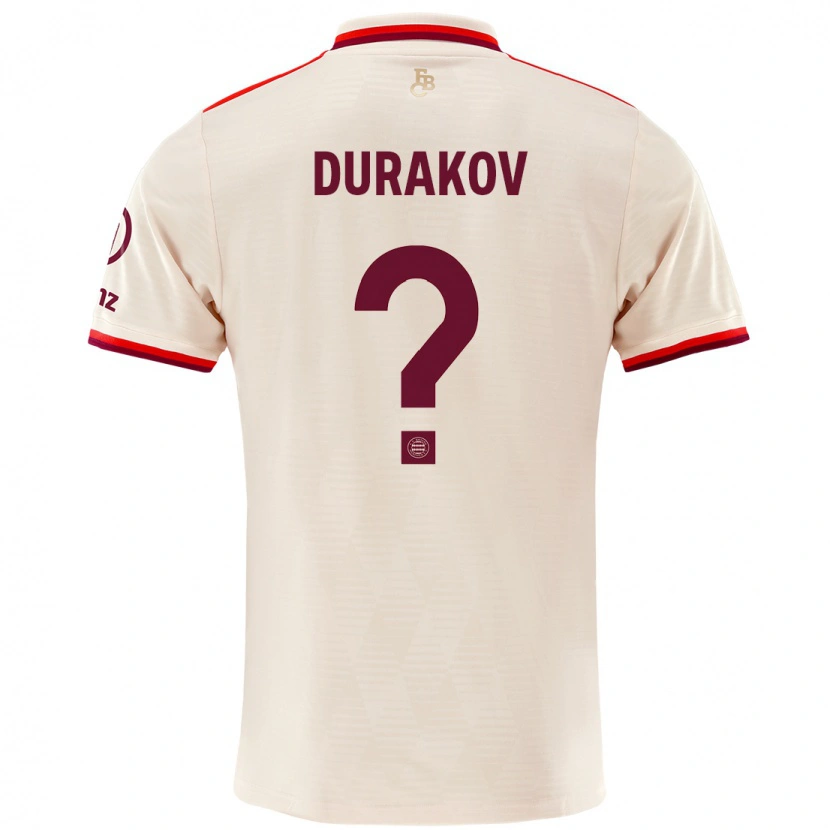 Danxen Donna Maglia Sejdo Durakov #0 Lino Kit Gara Third 2024/25 Maglietta