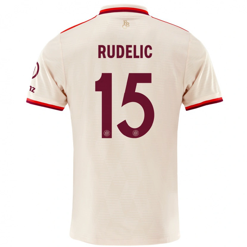 Danxen Donna Maglia Ivana Rudelic #15 Lino Kit Gara Third 2024/25 Maglietta