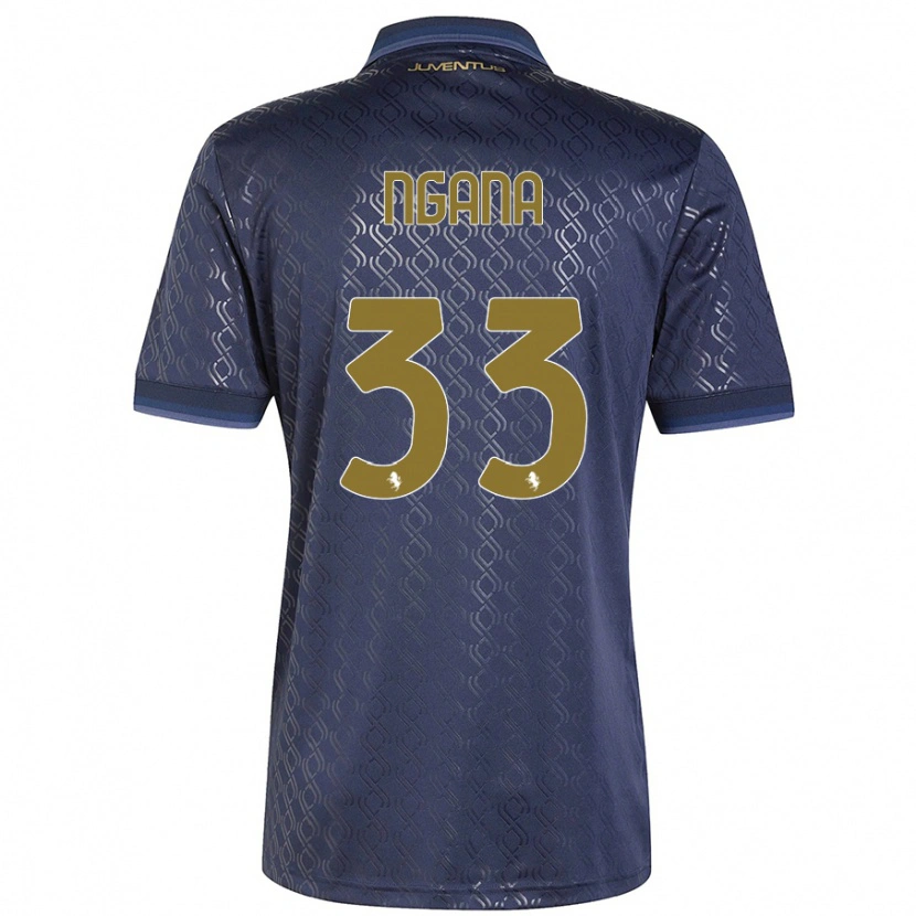 Danxen Donna Maglia Valdes Ngana #33 Blu Navy Kit Gara Third 2024/25 Maglietta