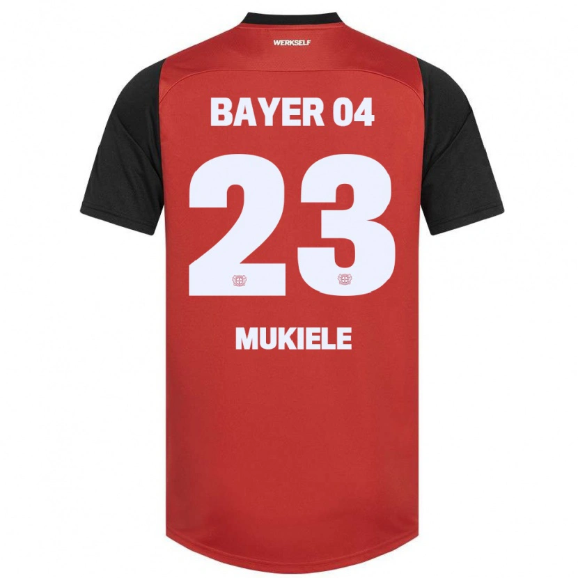 Danxen Bambino Maglia Nordi Mukiele #23 Blu Navy Bianco Kit Gara Home 2024/25 Maglietta