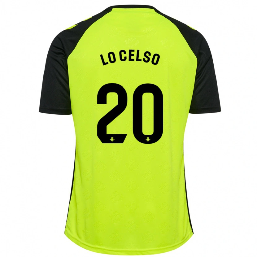 Danxen Bambino Maglia Giovani Lo Celso #20 Azzurro Chiaro Kit Gara Away 2024/25 Maglietta