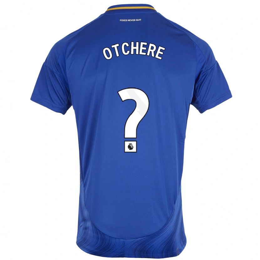 Danxen Bambino Maglia Kirsten Otchere #0 Blu Bianco Kit Gara Home 2024/25 Maglietta