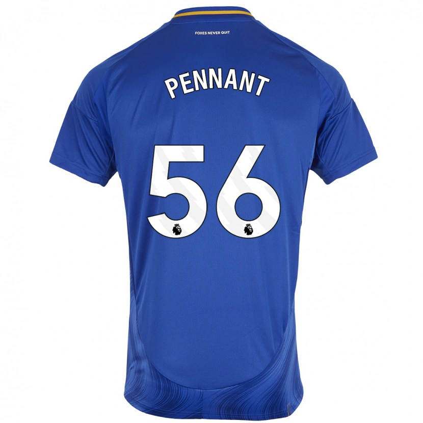 Danxen Bambino Maglia Terrell Pennant #56 Blu Bianco Kit Gara Home 2024/25 Maglietta