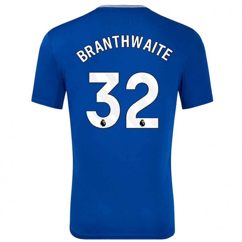 Danxen Bambino Maglia Jarrad Branthwaite #32 Blu Con Kit Gara Home 2024/25 Maglietta