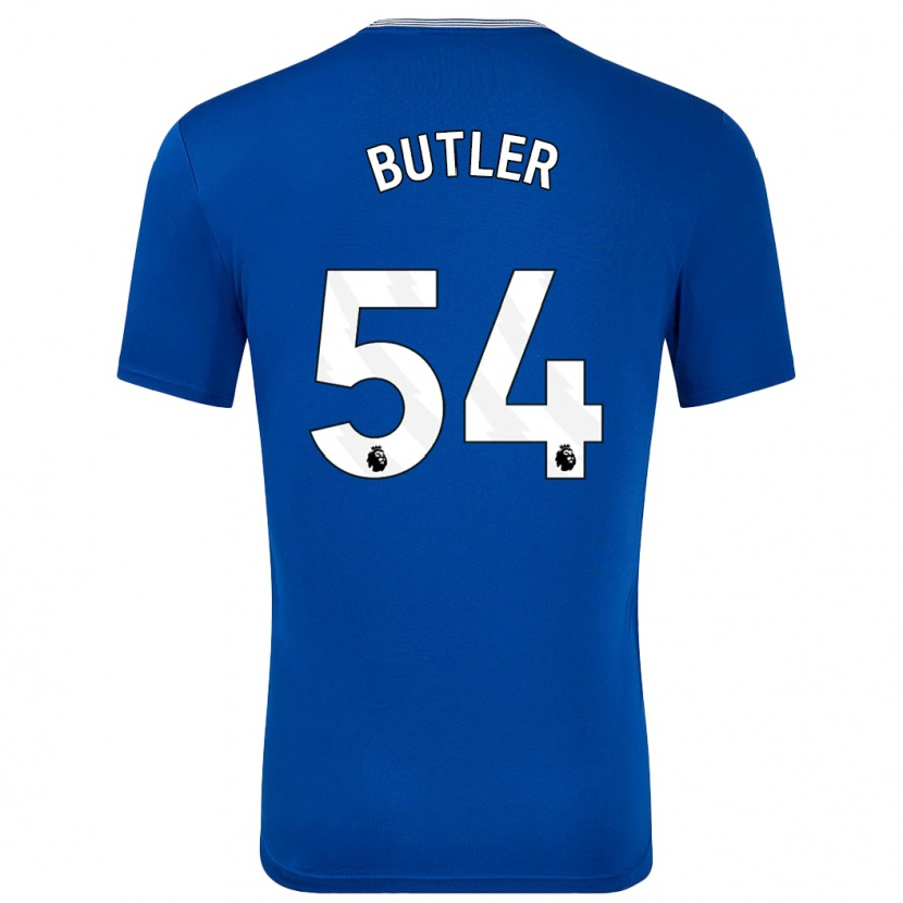 Danxen Bambino Maglia Jack Butler #54 Blu Con Kit Gara Home 2024/25 Maglietta