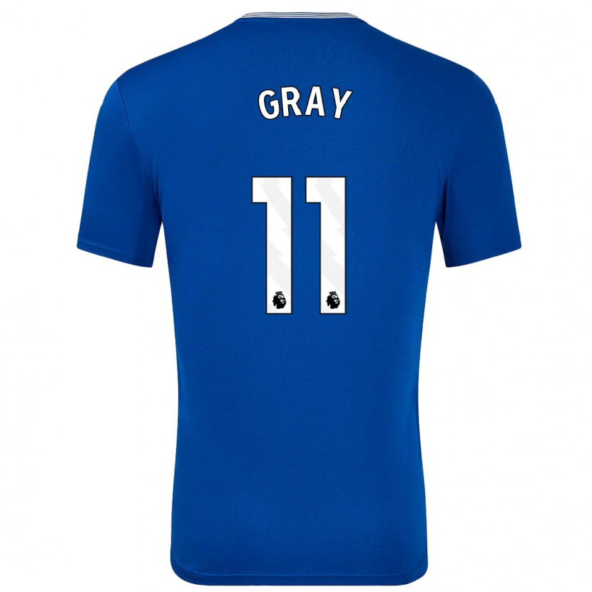 Danxen Bambino Maglia Demarai Gray #11 Blu Con Kit Gara Home 2024/25 Maglietta