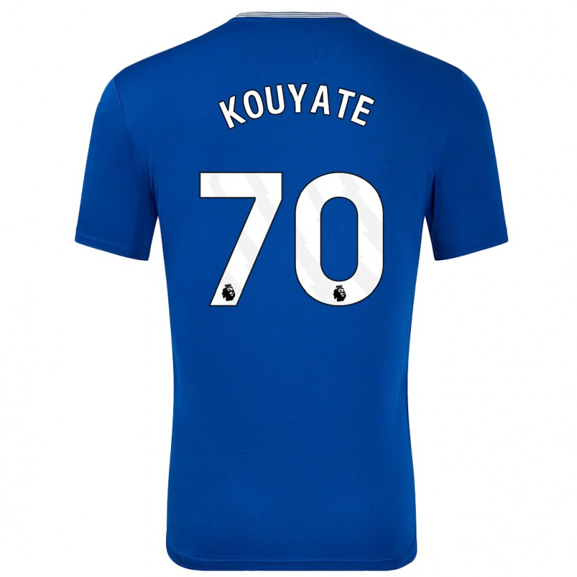 Danxen Bambino Maglia Katia Kouyate #70 Blu Con Kit Gara Home 2024/25 Maglietta
