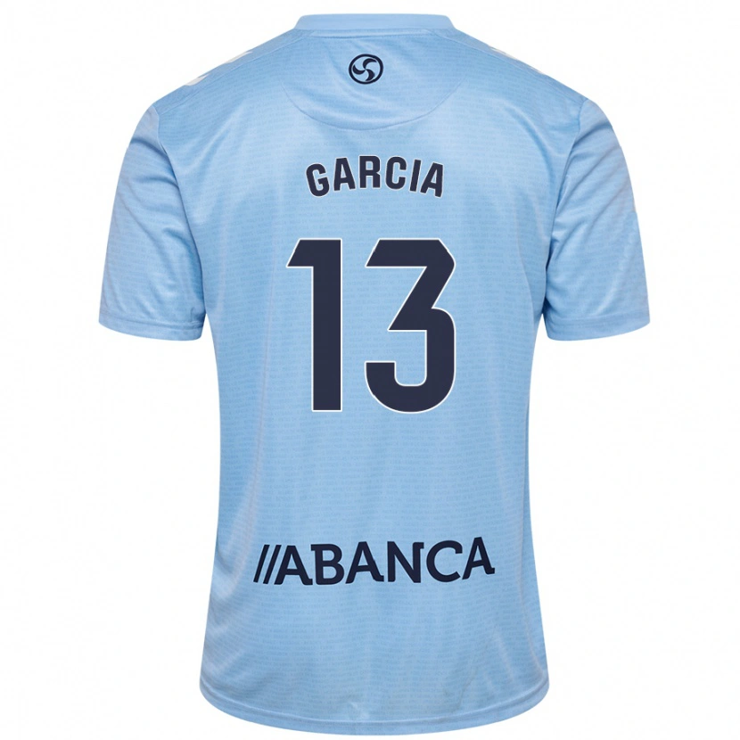 Danxen Bambino Maglia Raúl García #13 Celeste Kit Gara Home 2024/25 Maglietta