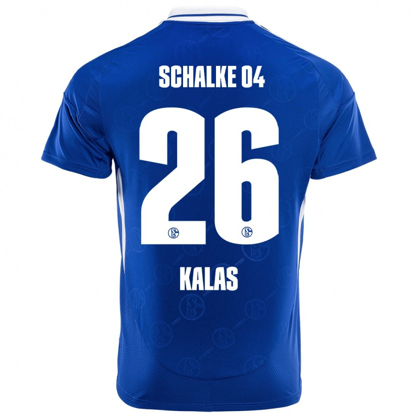 Danxen Bambino Maglia Tomas Kalas #26 Blu Reale Kit Gara Home 2024/25 Maglietta