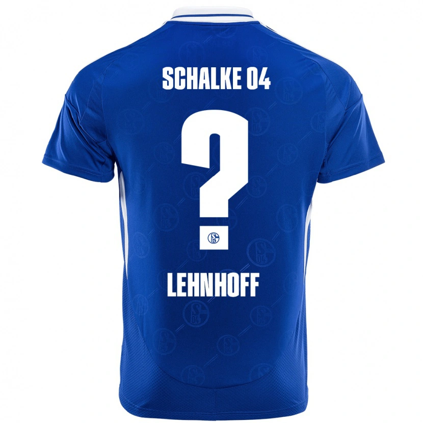 Danxen Bambino Maglia Luca Lehnhoff #0 Blu Reale Kit Gara Home 2024/25 Maglietta