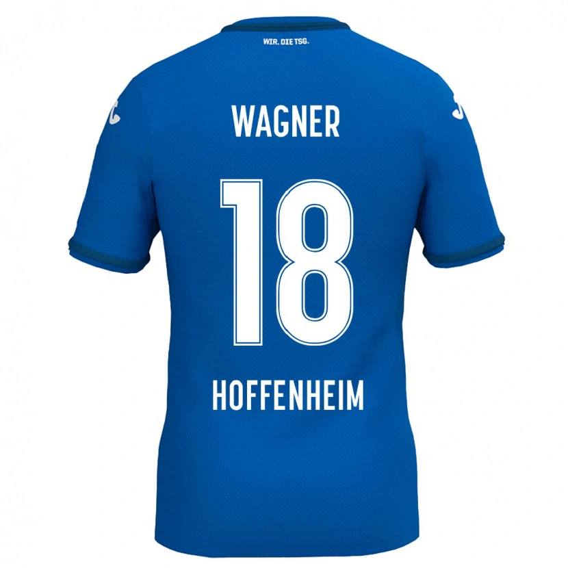 Danxen Bambino Maglia Ricardo Wagner #18 Blu Reale Kit Gara Home 2024/25 Maglietta