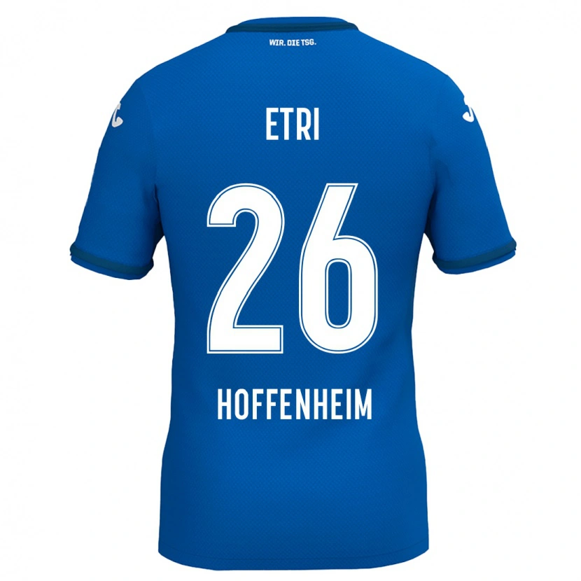 Danxen Bambino Maglia Ahmed Etri #26 Blu Reale Kit Gara Home 2024/25 Maglietta
