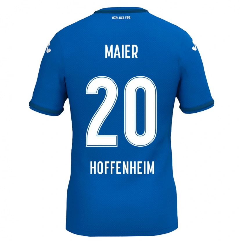 Danxen Bambino Maglia Leonie Maier #20 Blu Reale Kit Gara Home 2024/25 Maglietta