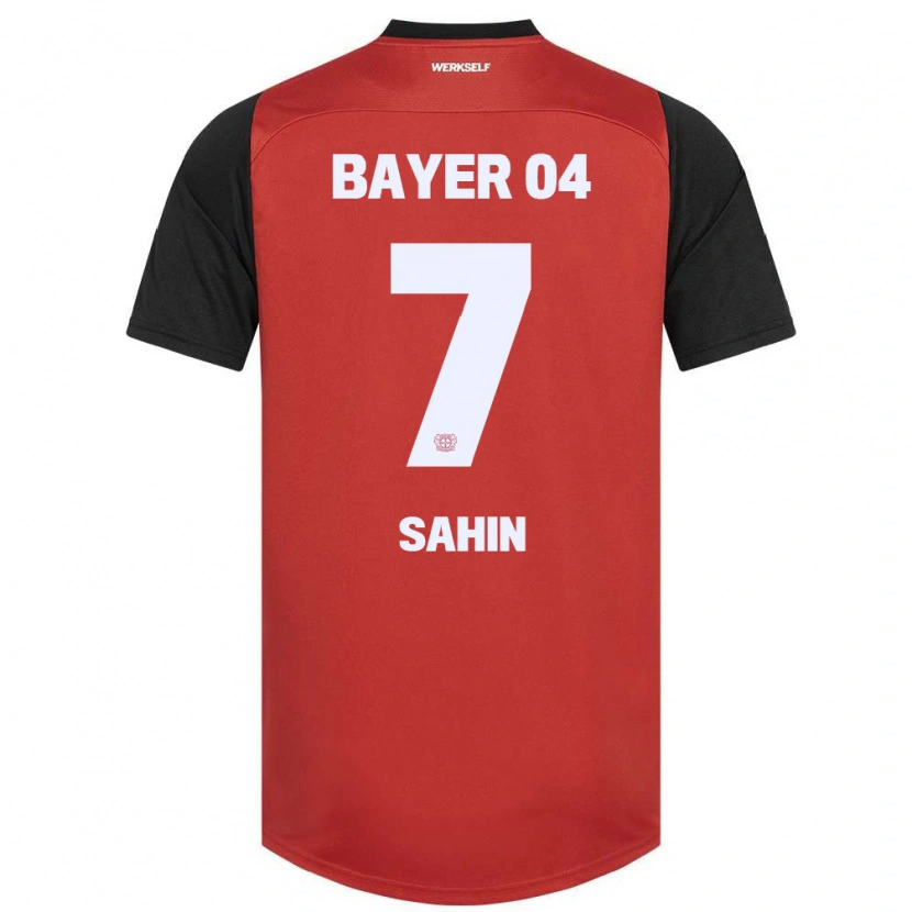 Danxen Bambino Maglia Batuhan Sahin #7 Rosso Nero Kit Gara Home 2024/25 Maglietta