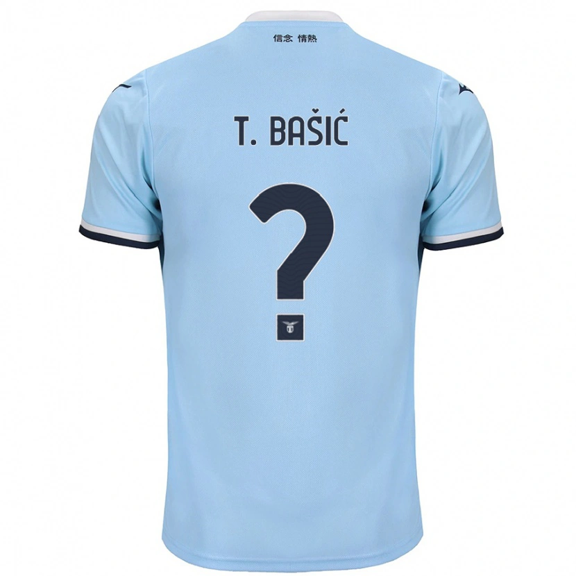 Danxen Bambino Maglia Toma Bašić #0 Blu Kit Gara Home 2024/25 Maglietta