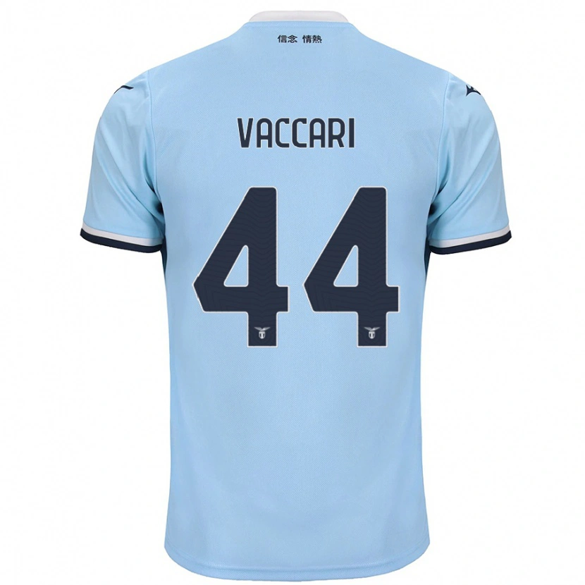 Danxen Bambino Maglia Flavia Vaccari #44 Blu Kit Gara Home 2024/25 Maglietta