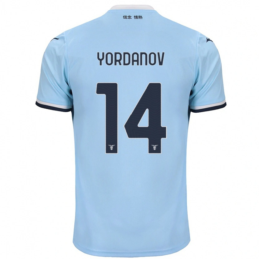 Danxen Bambino Maglia Damyan Yordanov #14 Blu Kit Gara Home 2024/25 Maglietta