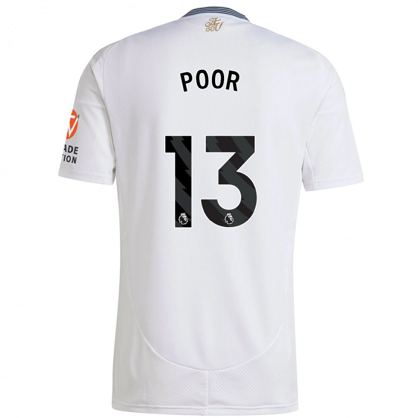 Danxen Bambino Maglia Sophia Poor #13 Bianco Kit Gara Away 2024/25 Maglietta