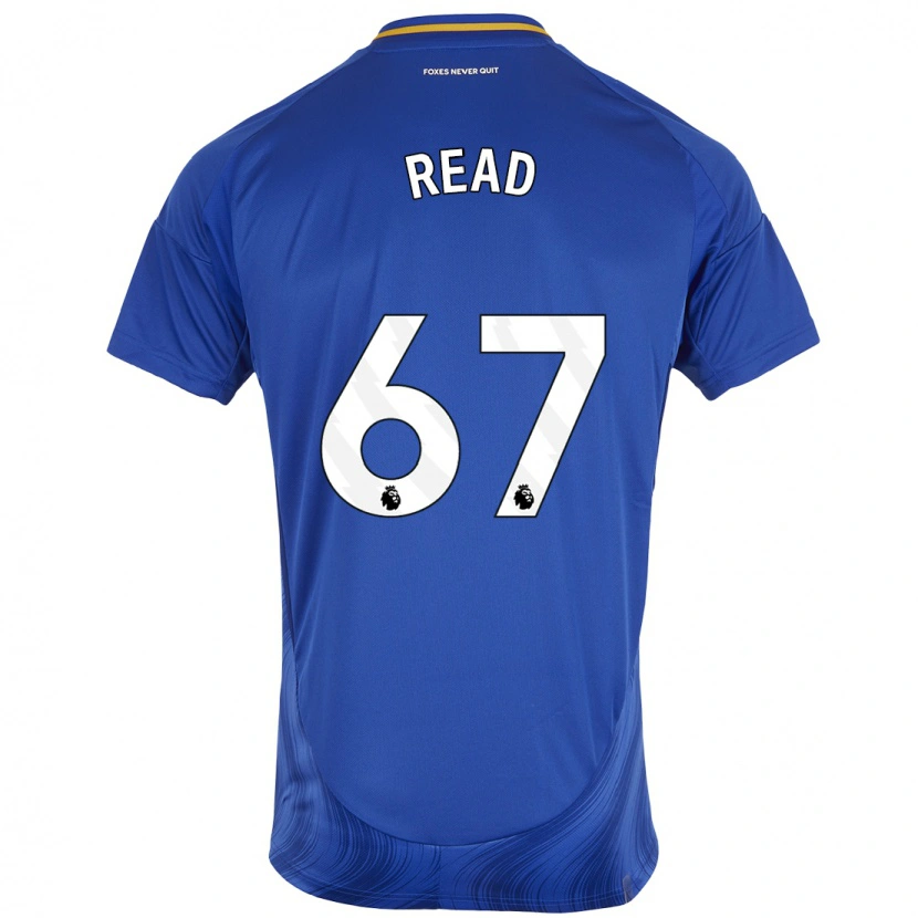 Danxen Uomo Maglia Cody Read #67 Blu Bianco Kit Gara Home 2024/25 Maglietta