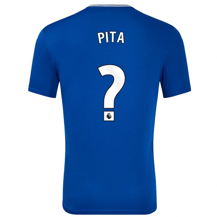 Danxen Uomo Maglia Shea Pita #0 Blu Con Kit Gara Home 2024/25 Maglietta