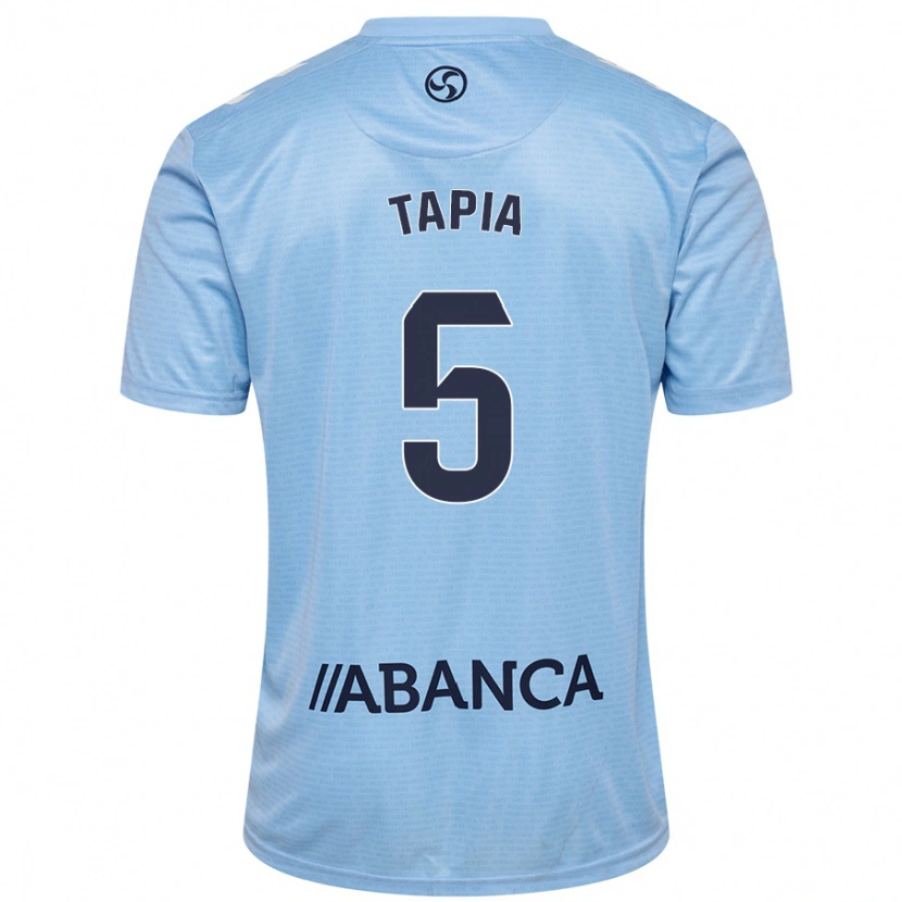 Danxen Uomo Maglia Renato Tapia #5 Celeste Kit Gara Home 2024/25 Maglietta
