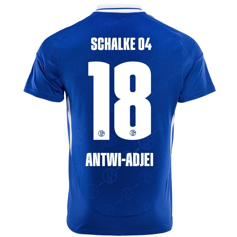 Danxen Uomo Maglia Christopher Antwi-Adjei #18 Blu Reale Kit Gara Home 2024/25 Maglietta