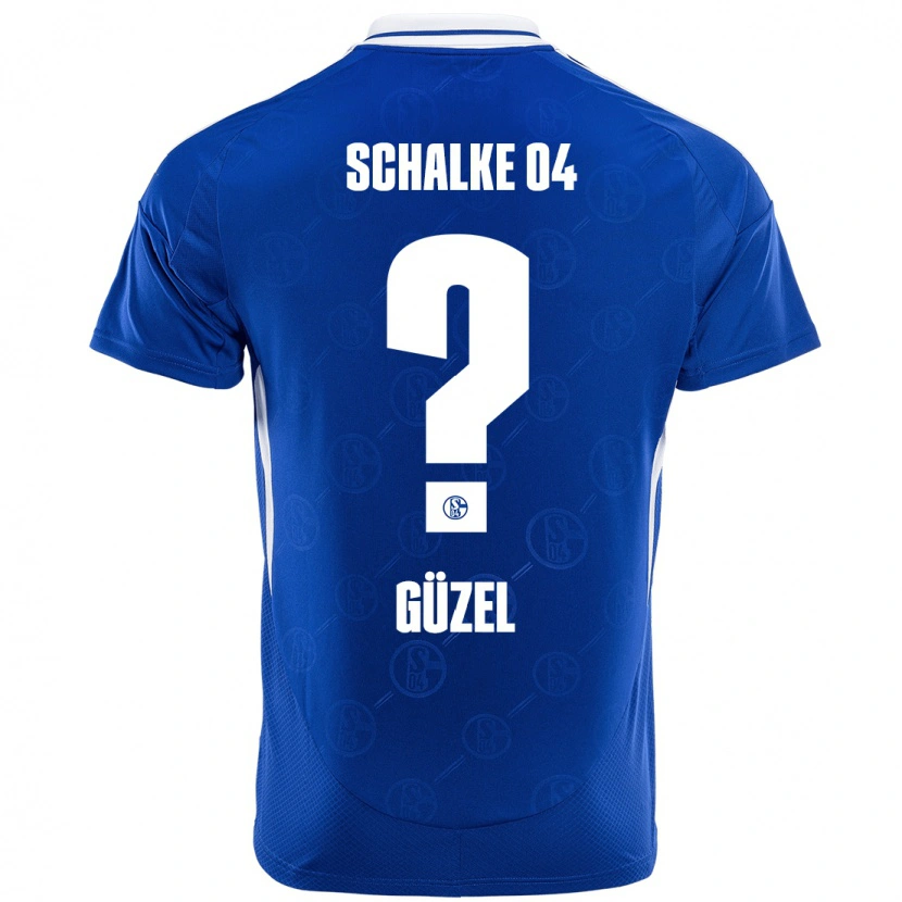 Danxen Uomo Maglia Arian Güzel #0 Blu Reale Kit Gara Home 2024/25 Maglietta