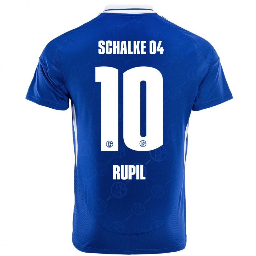 Danxen Uomo Maglia Timothé Rupil #10 Blu Reale Kit Gara Home 2024/25 Maglietta