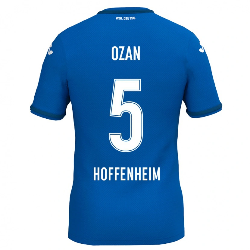 Danxen Uomo Maglia Ozan Kabak #5 Blu Reale Kit Gara Home 2024/25 Maglietta