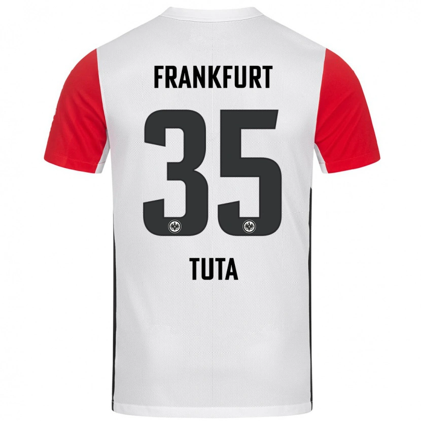 Danxen Uomo Maglia Tuta #35 Bianco Rosso Kit Gara Home 2024/25 Maglietta