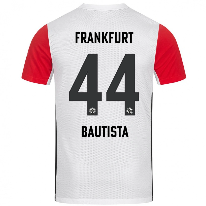 Danxen Uomo Maglia Davis Bautista #44 Bianco Rosso Kit Gara Home 2024/25 Maglietta