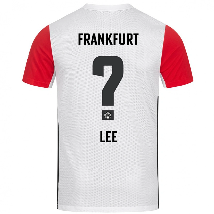 Danxen Uomo Maglia Seong-Hyun Lee #0 Bianco Rosso Kit Gara Home 2024/25 Maglietta