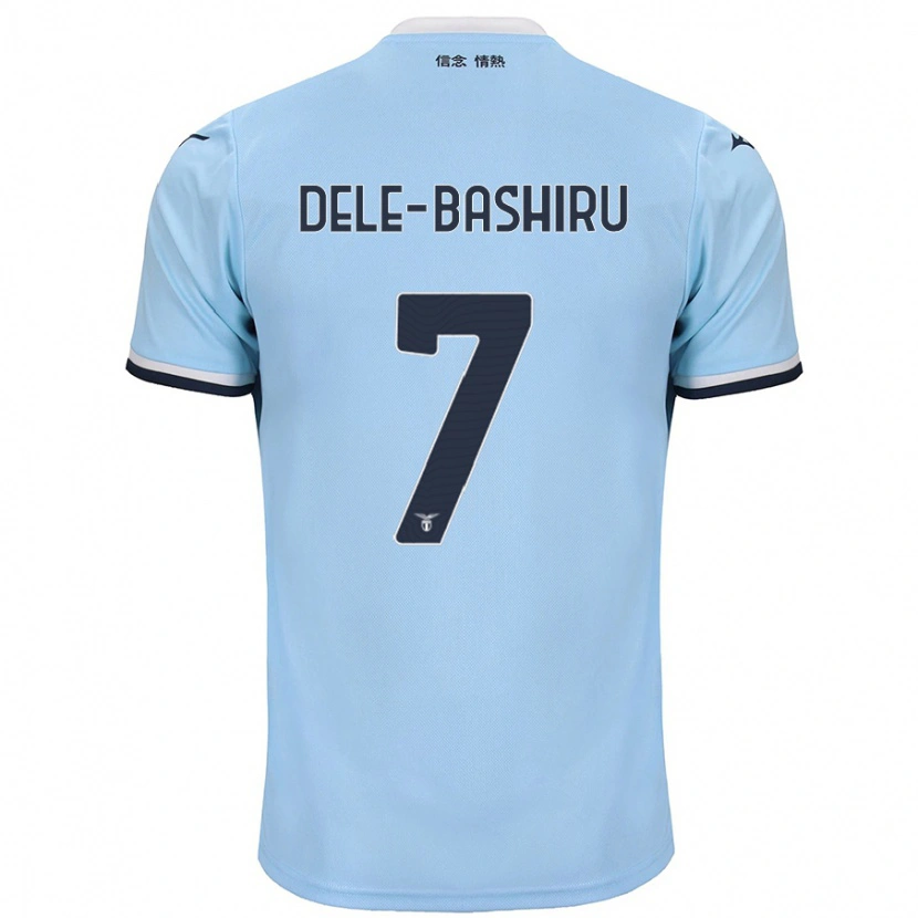 Danxen Uomo Maglia Fisayo Dele-Bashiru #7 Blu Kit Gara Home 2024/25 Maglietta