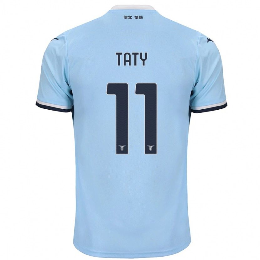 Danxen Uomo Maglia Taty Castellanos #11 Blu Kit Gara Home 2024/25 Maglietta