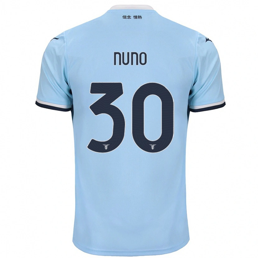 Danxen Uomo Maglia Nuno Tavares #30 Blu Kit Gara Home 2024/25 Maglietta