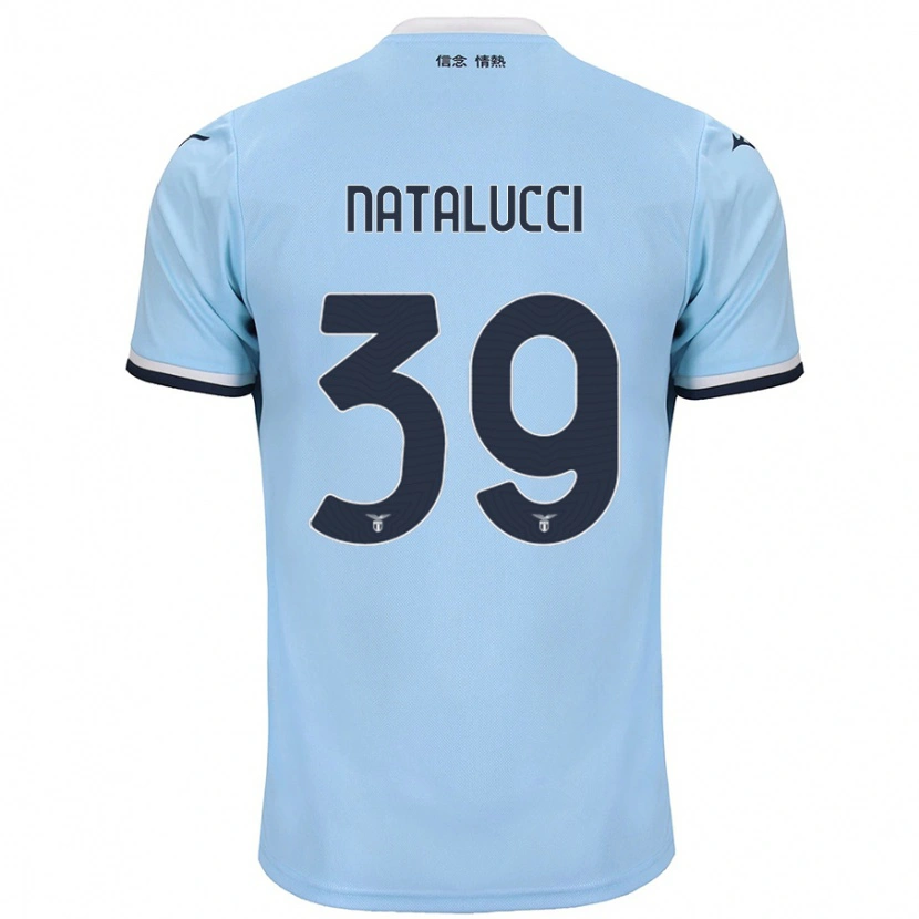 Danxen Uomo Maglia Serena Natalucci #39 Blu Kit Gara Home 2024/25 Maglietta