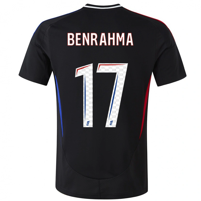 Danxen Uomo Maglia Saïd Benrahma #17 Nero Kit Gara Away 2024/25 Maglietta