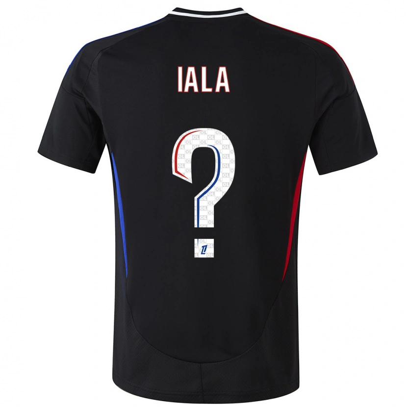 Danxen Uomo Maglia Célestino Iala #0 Nero Kit Gara Away 2024/25 Maglietta