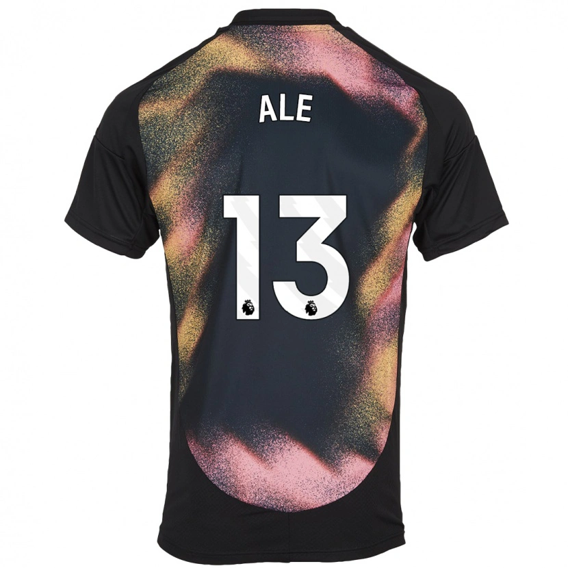 Danxen Uomo Maglia Asmita Ale #13 Nero Bianco Kit Gara Away 2024/25 Maglietta
