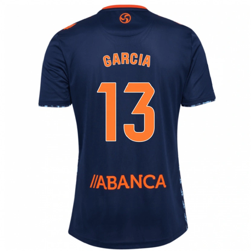 Danxen Uomo Maglia Raúl García #13 Blu Navy Kit Gara Away 2024/25 Maglietta