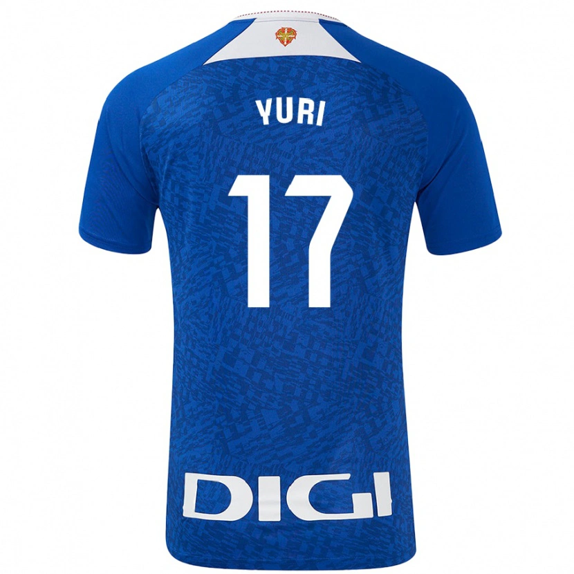Danxen Uomo Maglia Yuri Berchiche #17 Blu Royal Kit Gara Away 2024/25 Maglietta