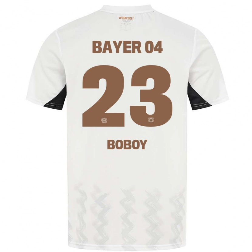 Danxen Uomo Maglia Delice Boboy #23 Bianco Nero Kit Gara Away 2024/25 Maglietta
