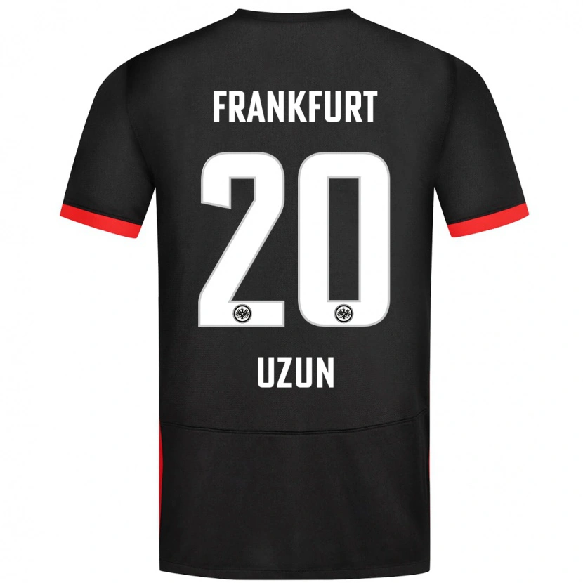 Danxen Uomo Maglia Can Uzun #20 Nero Kit Gara Away 2024/25 Maglietta