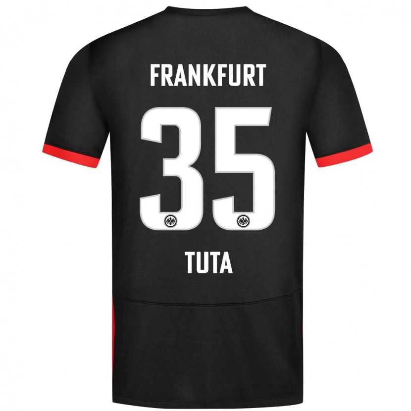 Danxen Uomo Maglia Tuta #35 Nero Kit Gara Away 2024/25 Maglietta