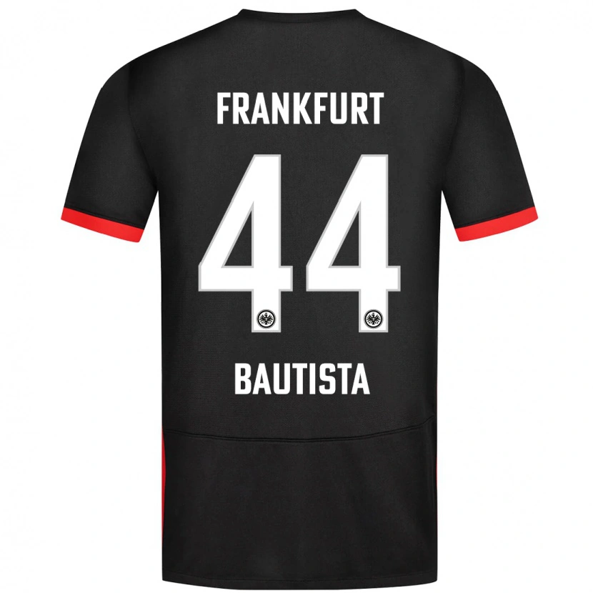 Danxen Uomo Maglia Davis Bautista #44 Nero Kit Gara Away 2024/25 Maglietta