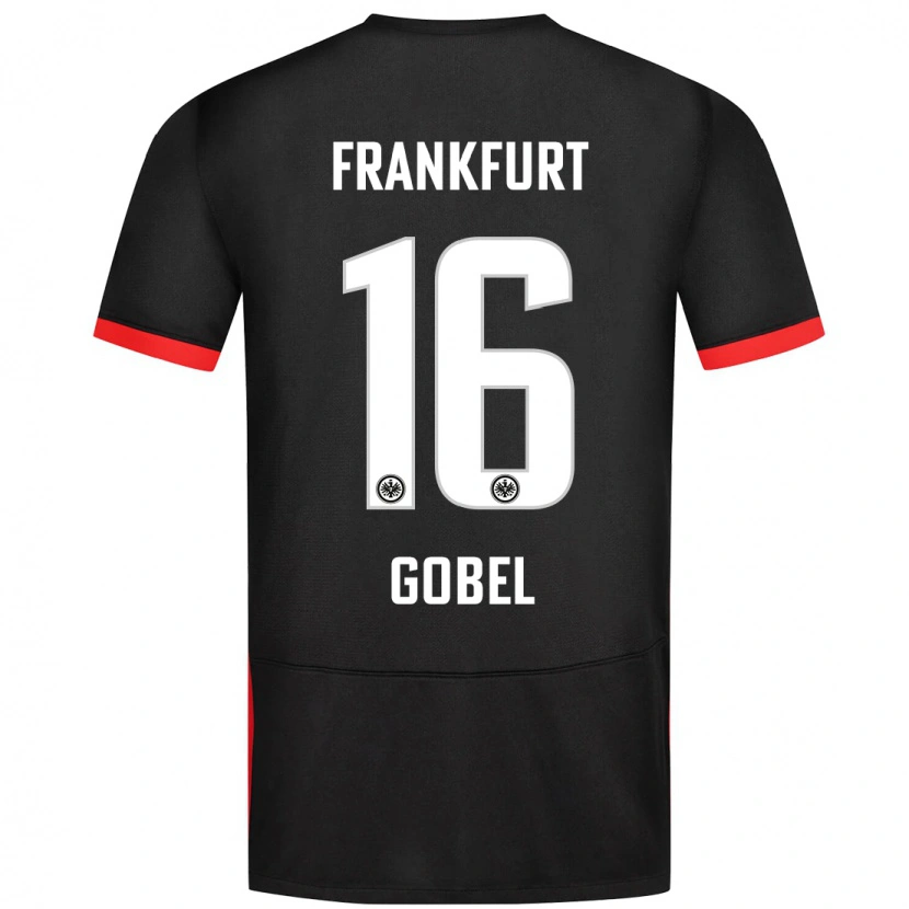 Danxen Uomo Maglia Marlon Göbel #16 Nero Kit Gara Away 2024/25 Maglietta