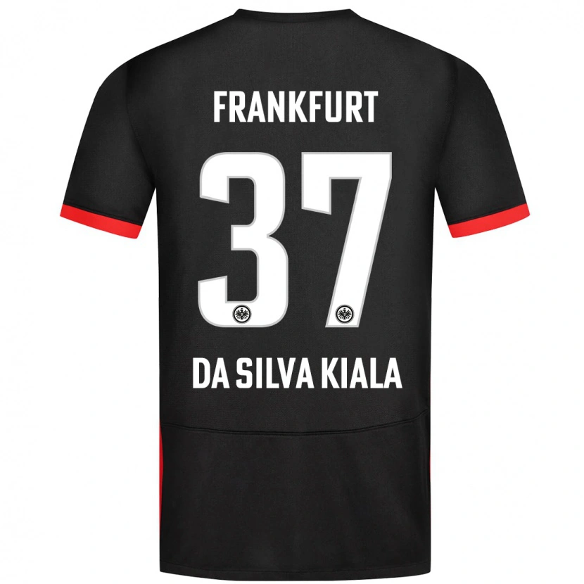 Danxen Uomo Maglia Joel Da Silva Kiala #37 Nero Kit Gara Away 2024/25 Maglietta