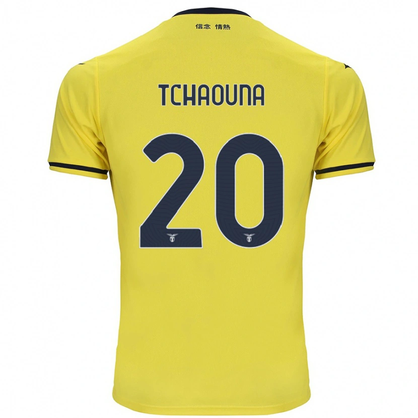 Danxen Uomo Maglia Loum Tchaouna #20 Giallo Kit Gara Away 2024/25 Maglietta